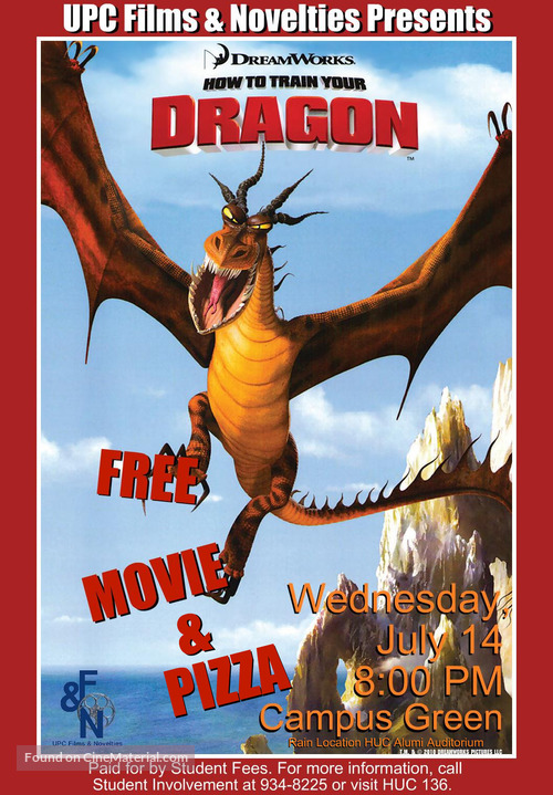 How to Train Your Dragon - Movie Poster