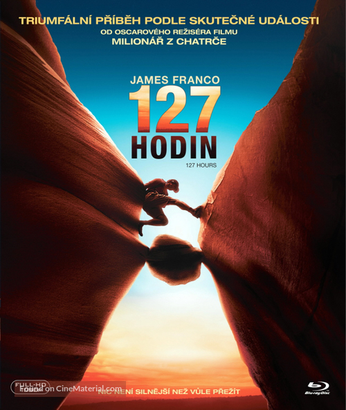 127 Hours - Czech Blu-Ray movie cover