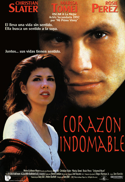 Untamed Heart - Spanish Movie Poster