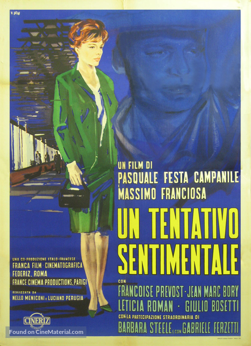 Un tentativo sentimentale - Italian Movie Poster