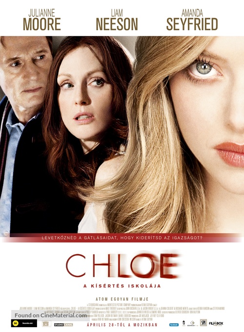 Chloe - Hungarian Movie Poster
