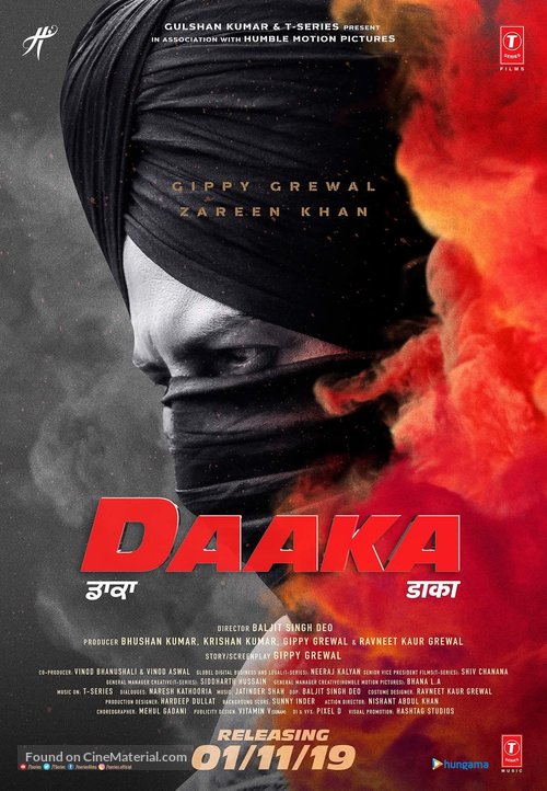 Daaka - Indian Movie Poster