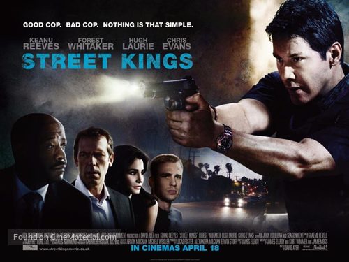 Street Kings - British Movie Poster