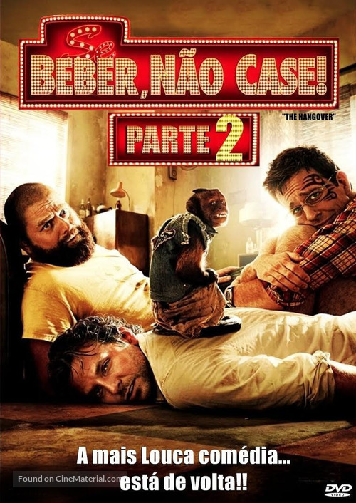 The Hangover Part II - Brazilian DVD movie cover