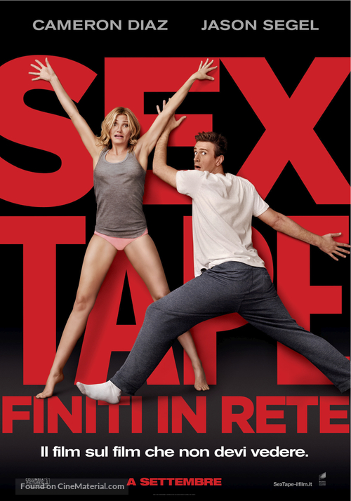 Sex Tape - Italian Movie Poster
