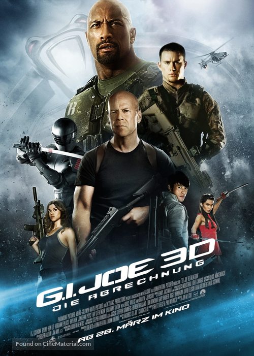 G.I. Joe: Retaliation - German Movie Poster