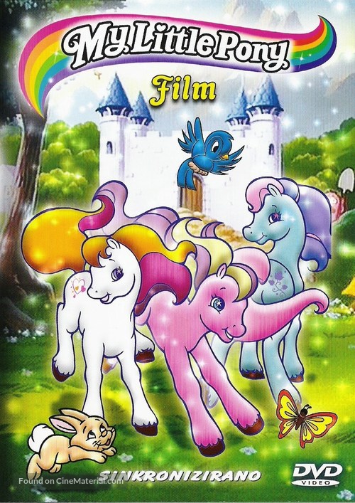 My Little Pony: The Movie - Croatian DVD movie cover