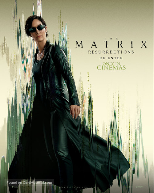 The Matrix Resurrections - Irish Movie Poster