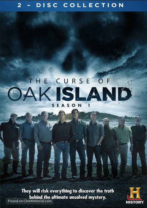 &quot;The Curse of Oak Island&quot; - DVD movie cover