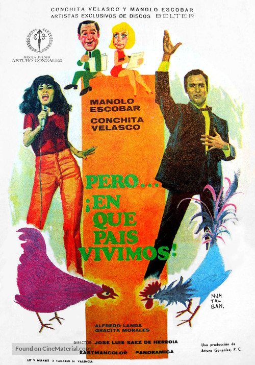 Pero... &iquest;en qu&eacute; pa&iacute;s vivimos? - Spanish Movie Poster