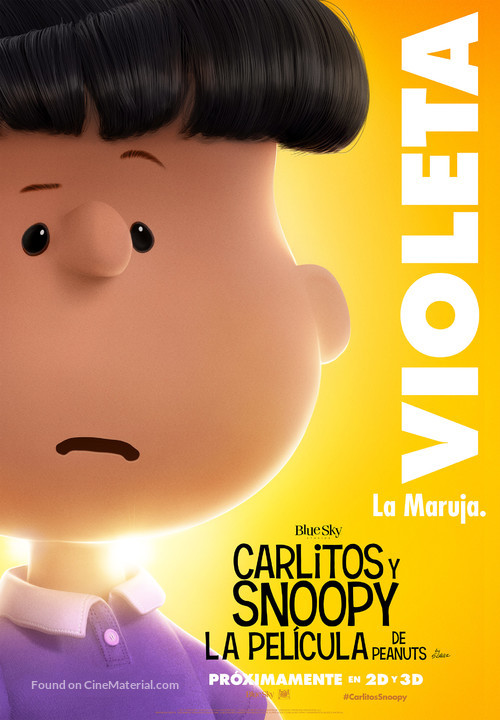 The Peanuts Movie - Spanish Movie Poster