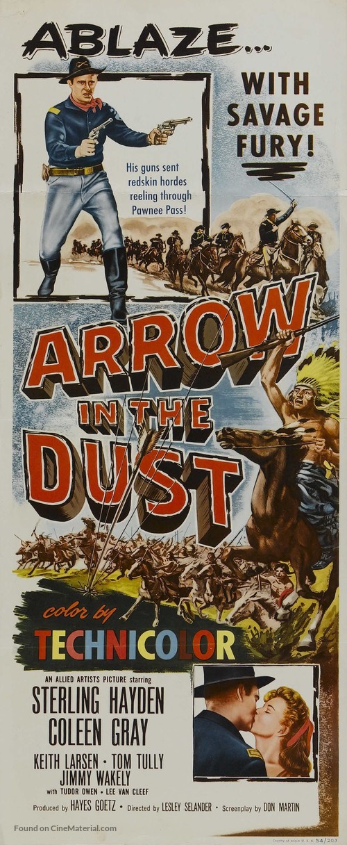 Arrow in the Dust - Movie Poster