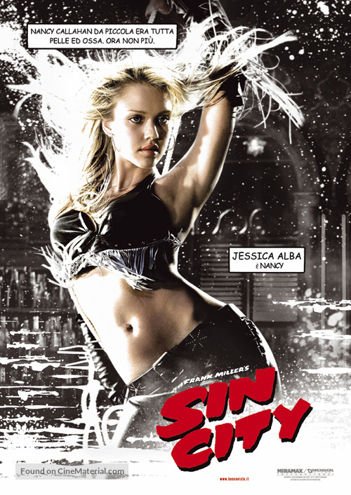 Sin City - Italian Movie Poster