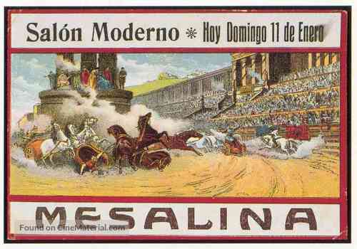 Messalina - Spanish Movie Poster