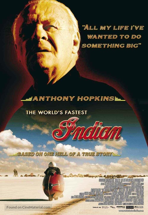 The World&#039;s Fastest Indian - New Zealand Movie Poster