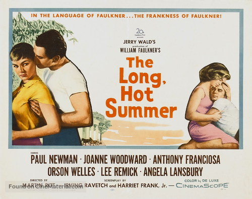 The Long, Hot Summer - Movie Poster