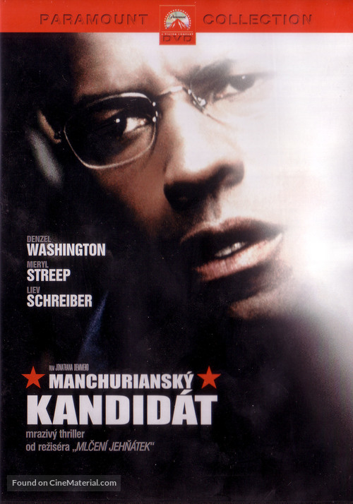 The Manchurian Candidate - Czech DVD movie cover