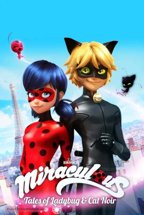 &quot;Miraculous: Tales of Ladybug &amp; Cat Noir&quot; - South Korean Movie Poster