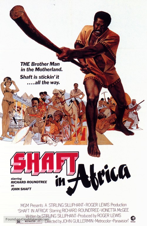 Shaft in Africa - Movie Poster