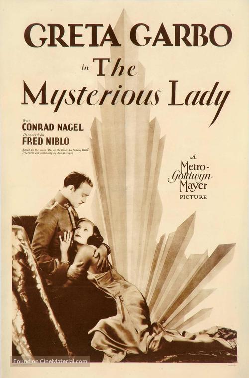 The Mysterious Lady - Movie Poster