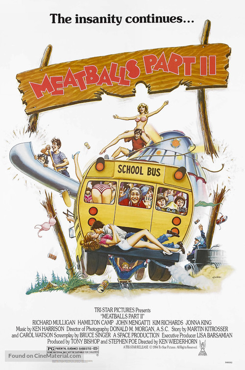 Meatballs Part II - Movie Poster