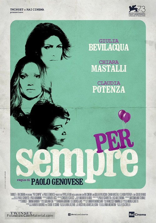 Per sempre - Italian Movie Poster