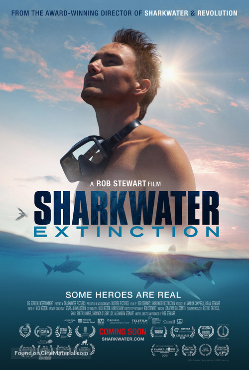 Sharkwater Extinction - Canadian Movie Poster