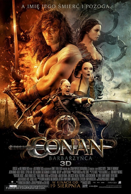 Conan the Barbarian - Polish Movie Poster