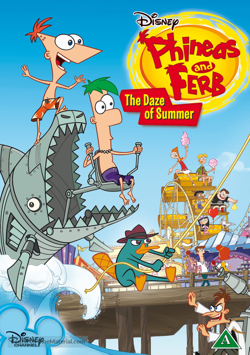 &quot;Phineas and Ferb&quot; - Danish DVD movie cover