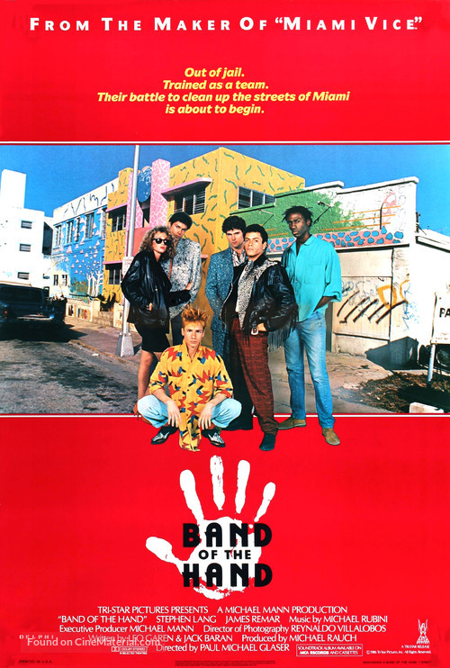 Band of the Hand - Movie Poster