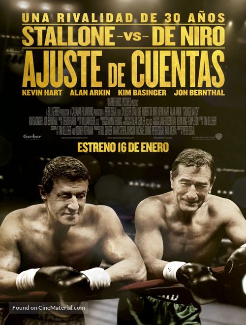 Grudge Match - Chilean Movie Poster