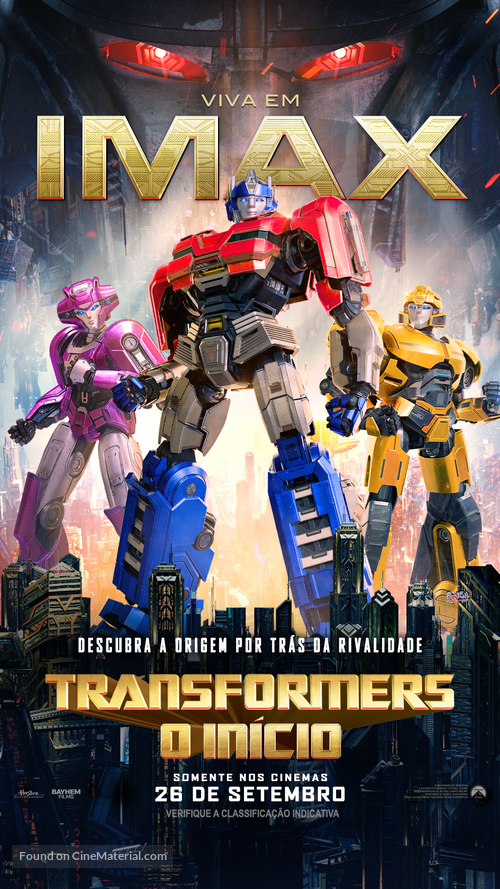 Transformers One - Brazilian Movie Poster