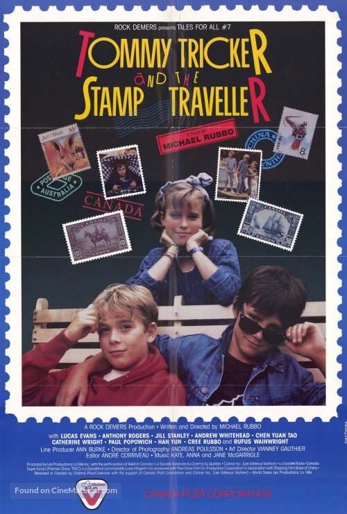 Tommy Tricker and the Stamp Traveller - Canadian Movie Poster