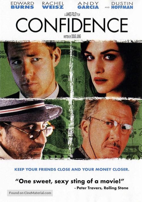 Confidence - DVD movie cover