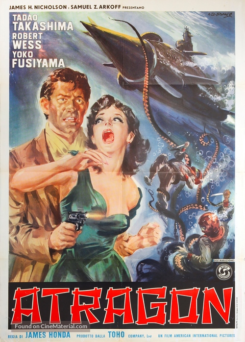 Kaitei gunkan - Italian Movie Poster