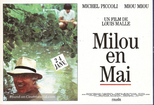 Milou en mai - French Movie Poster