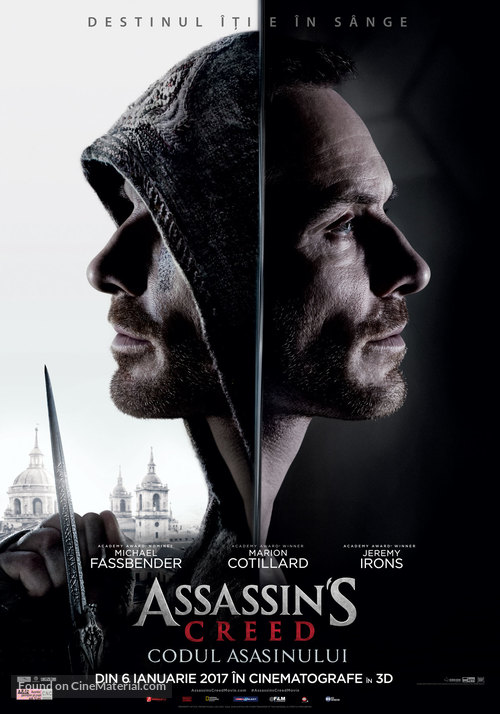 Assassin&#039;s Creed - Romanian Movie Poster