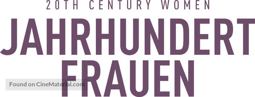20th Century Women - German Logo