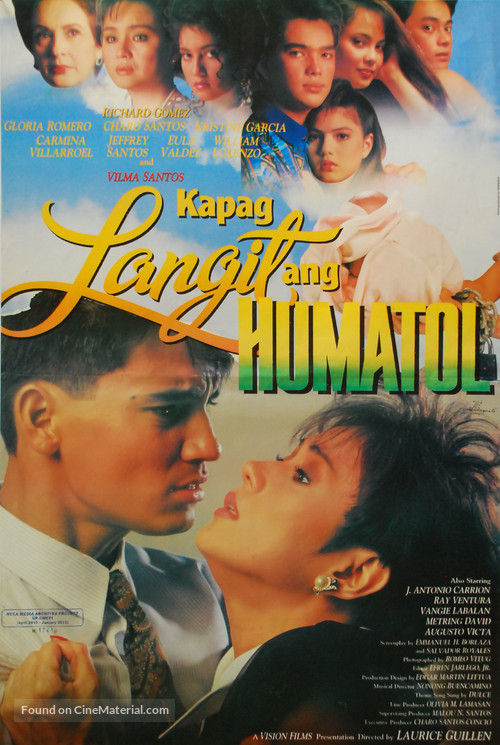 Kapag langit ang humatol - Philippine Movie Poster