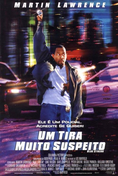 Blue Streak - Brazilian Movie Poster