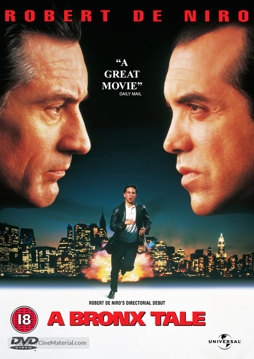 A Bronx Tale - British DVD movie cover