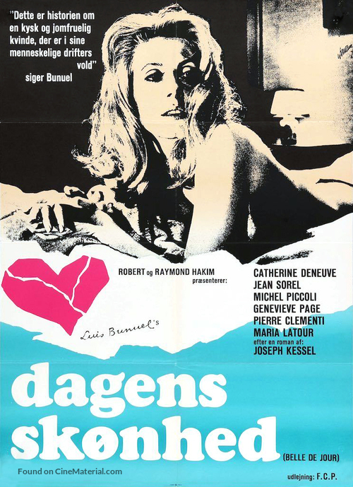 Belle de jour - Danish Movie Poster