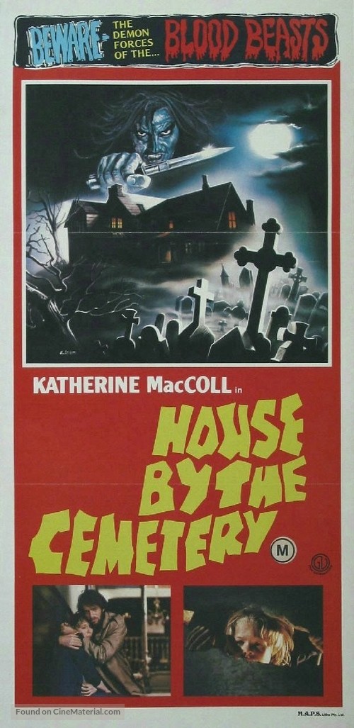 Quella villa accanto al cimitero - Australian Movie Poster