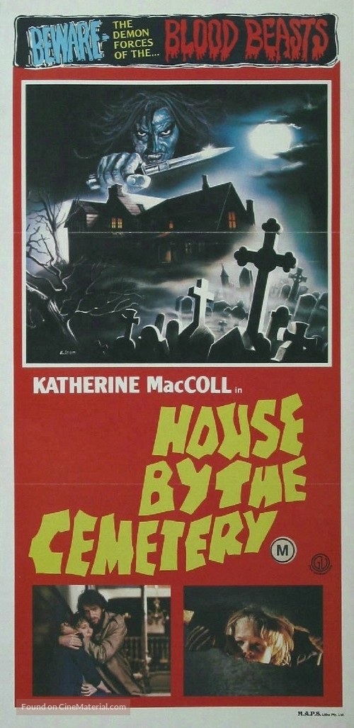 Quella villa accanto al cimitero - Australian Movie Poster