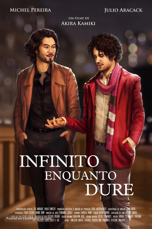 Infinito Enquanto Dure - Brazilian Movie Poster