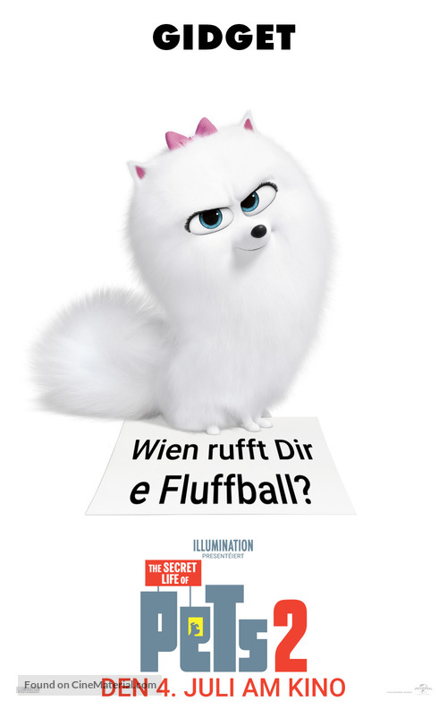 The Secret Life of Pets 2 - Luxembourg Movie Poster
