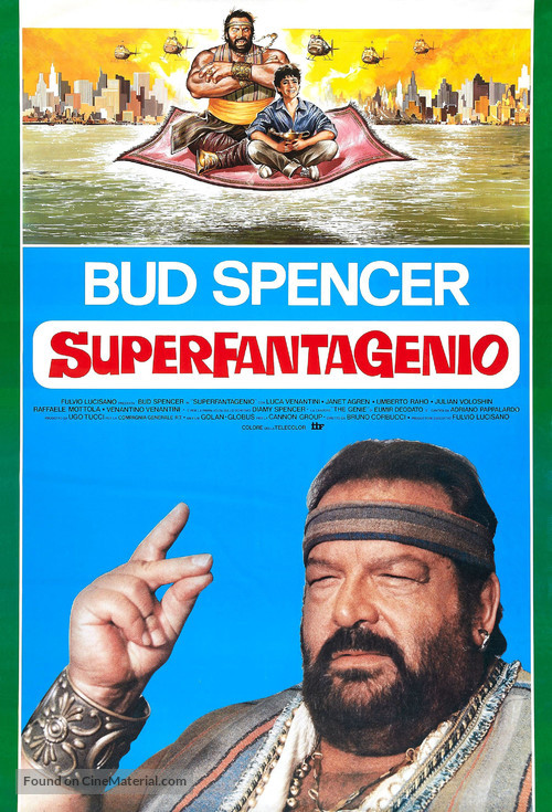 Superfantagenio - Italian Movie Poster