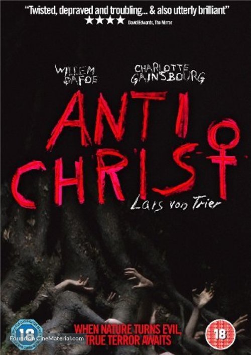 Antichrist - British DVD movie cover