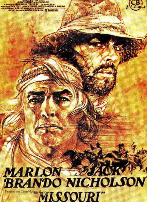 The Missouri Breaks - Spanish Movie Poster