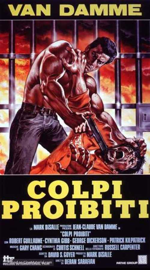 Death Warrant - Italian Movie Poster